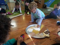 sensory learning grain